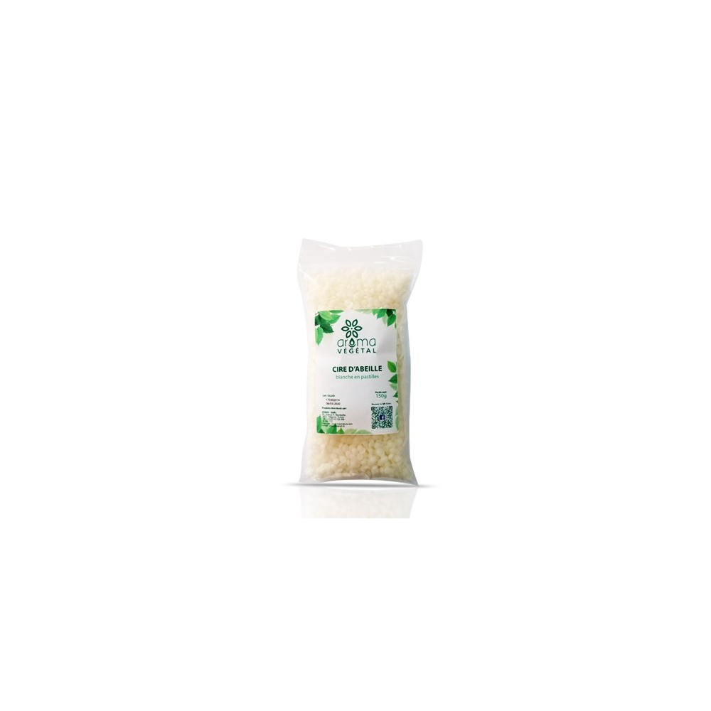 RayArt  Cire d'Abeille Blanche Naturelle Granule 250g à Qualité Co