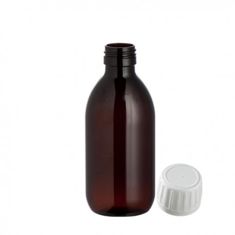 Flacon verre avec bouchon inviolable – 30 à 250 ml 