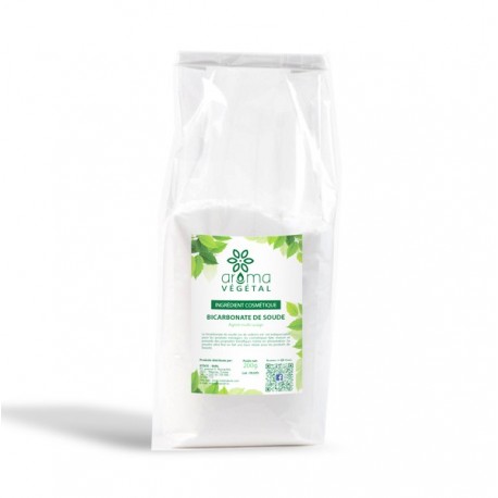 Bicarbonate de sodium pour cosmétique, Aroma-Végétal paquet 200g