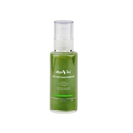 Gel Nettoyant Purifiant Exfoliant, 100ml - AlgoVita