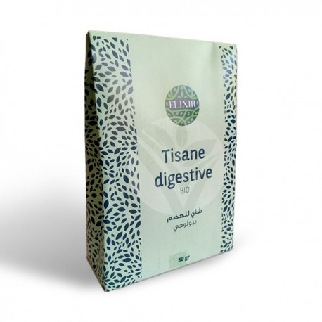 Tisane Digestive BIO, 50g - Elixir BIO