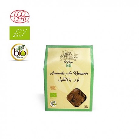 Amandes au Romarin Biologiques, 150g - El Firma Bio