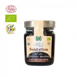 Olives Noires Marinées Biologiques, 180g - El Firma Bio