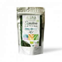 Spiruline Biologique en paillettes, sachet 100g - Bio Gatrana