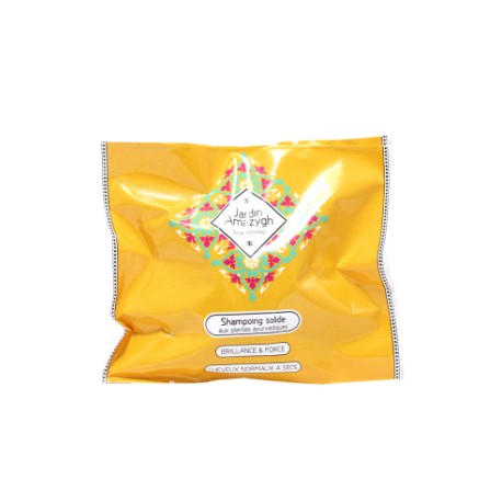 Shampoing Solide Aux plantes Ayurvediques, 50g - Jardin Amazygh