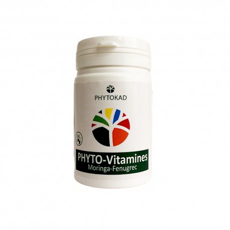 PhytoVitamines, Gélules Moringa&Fenugrec, Boite 60 gélules - PhytoKad