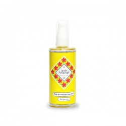 Huile Massage Bien-Être à la Bergamote, 100ml - Jardin Amazygh