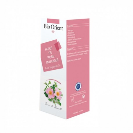 Huile Végétale de Rose Musquée, 90ML - Bio Orient