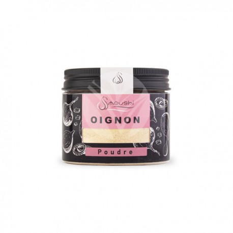 Épice Smoushi, Oignon en poudre, pot 80g 