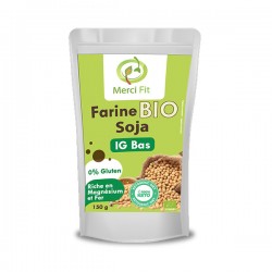 Farine de Soja Sans Gluten, 150g - Merci Fit