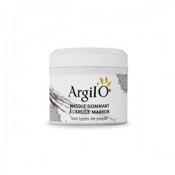 Masque Gommant à l'Argile Marron, 130g - Argil'O