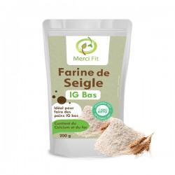 Farine de Seigle Complet, 200g - Merci Fit