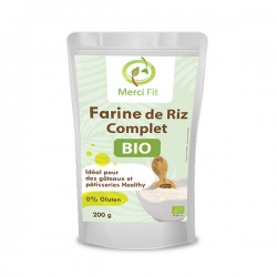 Farine de Riz Complet, 200g - Merci Fit