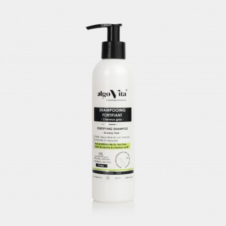 Shampoing Fortifiant pour Cheveux Gras, 250ML - AlgoVita