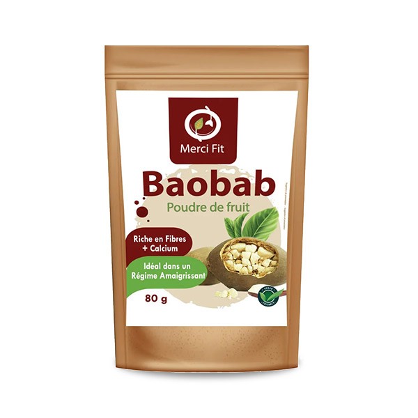 Poudre de fruit baobab