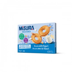 Biscuit Au Yaourt Sans Sucre Ajouté DolceSenza, Paquet 400g - Misura