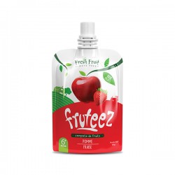 Gourde Compote Pomme Fraise, 90G – Fruteez