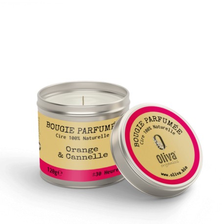 BOUGIE PARFUMEE ORANGE & CANNELLE