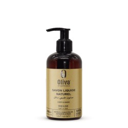 Savon Liquide Rose & Oud, Flacon 250ML - Oliva Organics