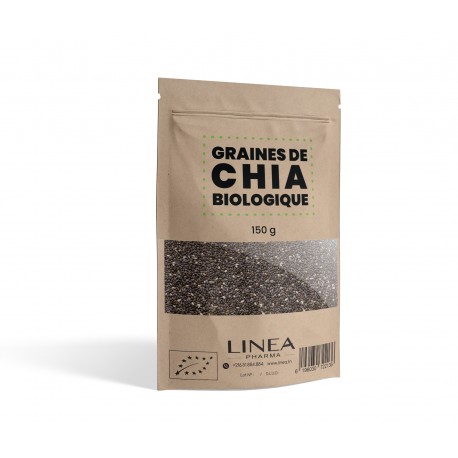 Graines de Chia Biologiques, 150g