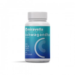 Gélules Achwagandha, Boite de 60 gélules - Miravella