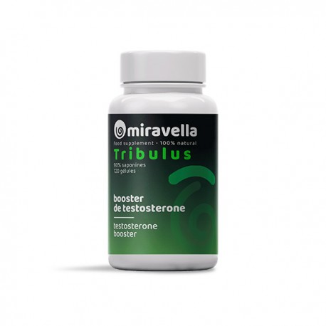 Gélules Tribulus, Boite de 120 gélules - Miravella