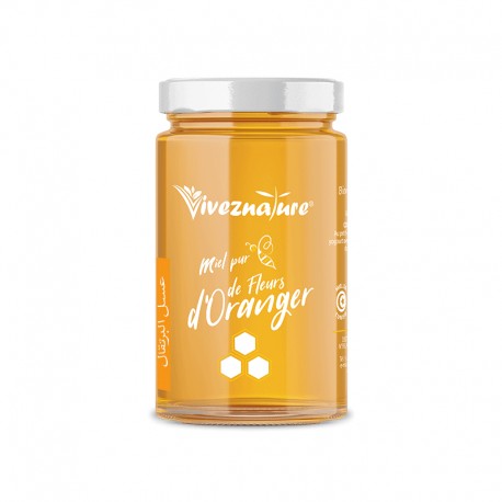 Miel de Fleur d'Oranger, 500g - Vivez Nature