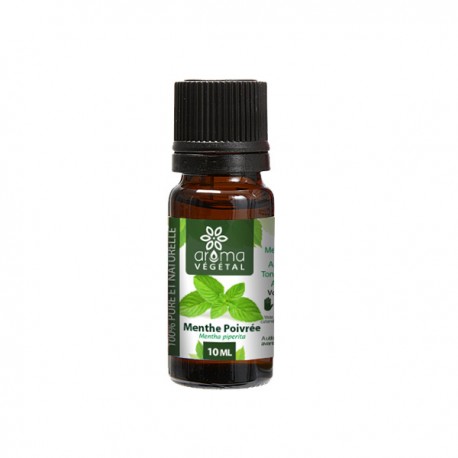 Huile Essentielle de Menthe Poivrée, 10ml - Aroma Végétal