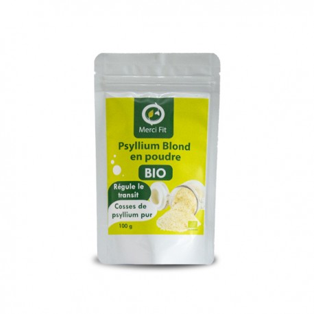 Psyllium Blond en poudre 100g Bio