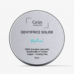 Dentifrice Solide Blanchissant Menthol, 20G - Grün
