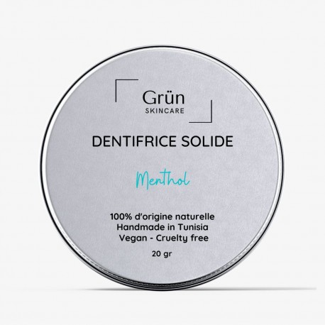 Dentifrice Solide Menthol, 30G - Grün