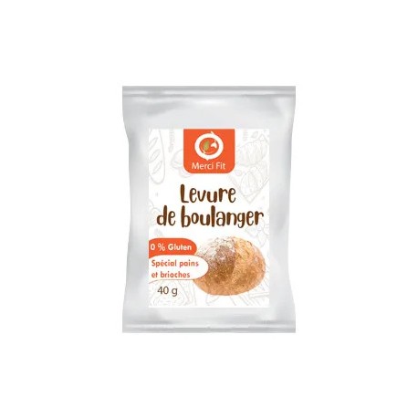 Levure Boulangère Sans Gluten, 40g - Merci Fit