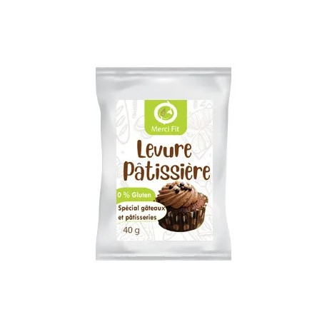 Levure Pâtissière Sans Gluten, 40g - Merci Fit