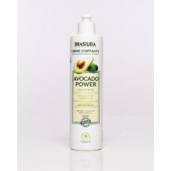 AVOCADO POWER, Crème Coiffante, Flacon 420ML - Brasileia Cosmetics