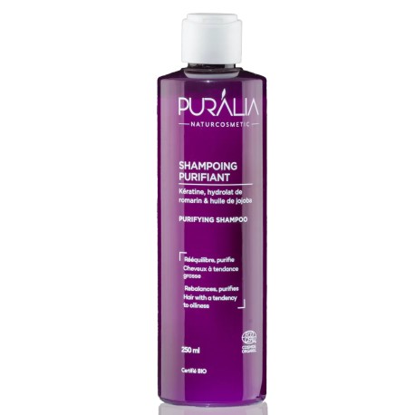 Shampoing Purifiant Certifié BIO, 250ML - Puralia