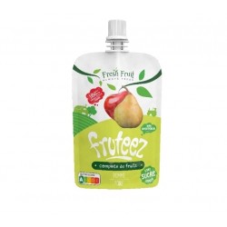Gourde Compote Pomme Poire Sans Sucres Ajoutés, 90G – Fruteez
