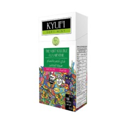 Thé Vert à la Menthe Instantané sucre, Paquet de 10 sachets – Kyufi