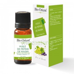 Huile Végétale de Pépins de Raisin, 10ml - Bio Orient