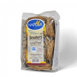 Spaghetti N°1 au blé intégral 400g - Napolis